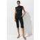 Mango top - zwart