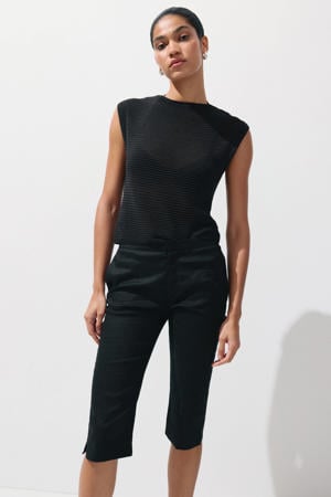 top - zwart