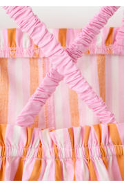 thumbnail: Mango Kids gestreepte playsuit - roze