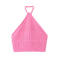 Mango Kids gehaakte haltertop - roze