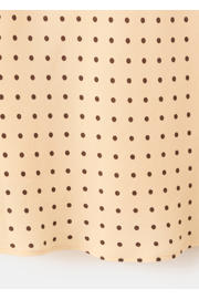 thumbnail: Mango halter mini jurk met stippen - geel
