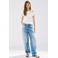 Mango top met studs - wit