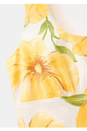 thumbnail: Mango gebloemde midi jurk - geel