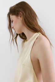 thumbnail: Mango midi jurk - lichtgeel