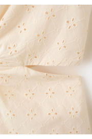 thumbnail: Mango broderie midi jurk - ecru