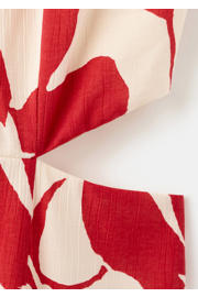 thumbnail: Mango gebloemde maxi jurk Plus Size - rood