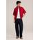 WE Fashion relaxed fit overhemd - rood