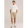 WE Fashion boxy T-shirt met print - ecru