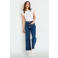 Cache Cache high waist wide leg jeans - donkerblauw