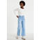 Cache Cache high waist wide leg jeans - lichtblauw