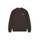 Croyez relaxed fit sweater met backprint - dark brown