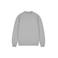 Croyez relaxed fit sweater met backprint - light grey