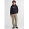 JACK & JONES JUNIOR hoodie met logo - zwart
