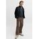 JACK & JONES JUNIOR baggy casual broek - donkerbruin