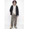 JACK & JONES JUNIOR hoodie met backprint - beige