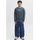 JACK & JONES JUNIOR sweater met tekst - grijsblauw