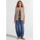 JJXX GIRL teddy rechtvallend gilet - lichtbruin