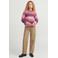 JJXX GIRL gebreide gestreepte trui - roze