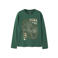 NAME IT KIDS oversized longsleeve met print - groen