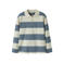 NAME IT KIDS rechtvallende gestreepte polo - blauw