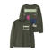 NAME IT KIDS longsleeve met backprint - donkergroen