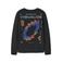 NAME IT KIDS longsleeve met backprint - zwart