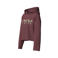 NAME IT KIDS oversized hoodie met print - roodbruin