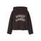 NAME IT KIDS oversized hoodie - donkerbruin