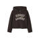NAME IT KIDS oversized hoodie - donkerbruin