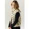 NAME IT KIDS jacquard gilet met stippen - beige