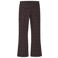 NAME IT KIDS regular waist flared legging met ruches en print - donkerbruin
