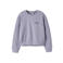 NAME IT KIDS sweater met tekst - lila