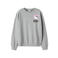 NAME IT KIDS sweater met backprint - grijs