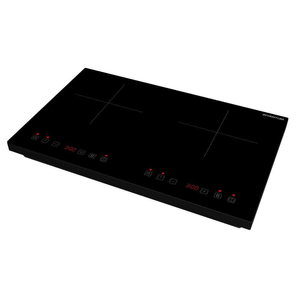 Inventum Inductiekookplaat - 2 kookzones - VKI3020ZWA - Zwart