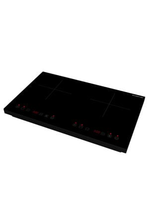 Inductiekookplaat - 2 kookzones - Zwart