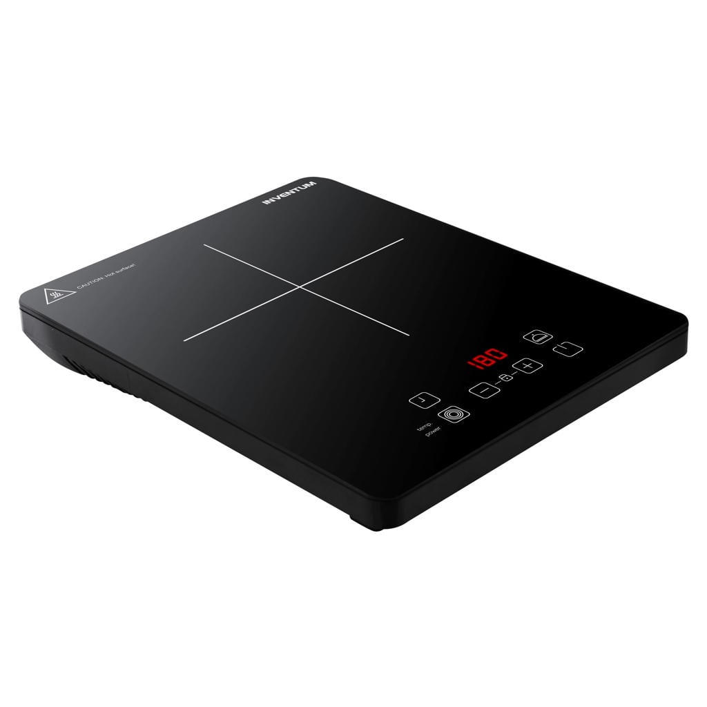 Inventum Inductiekookplaat - 1 kookzone - Zwart