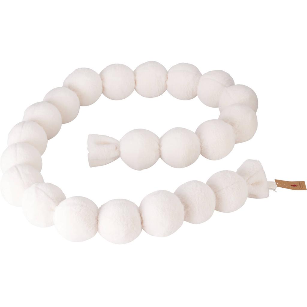 Home & Styling Collection kerstdecoratie slinger - créme