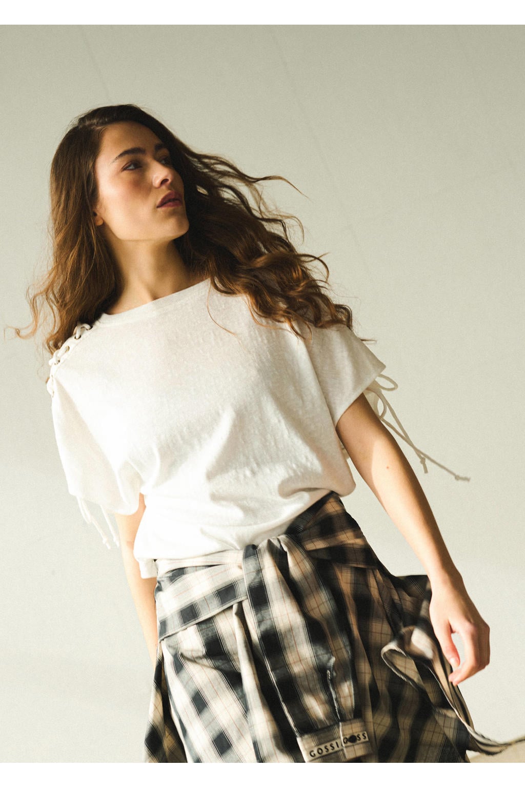 Gossia top - ecru