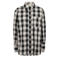 Gossia geruite blouse - zwart