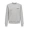 ONLY & SONS JUNIOR sweater met backprint - grijs