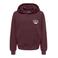 ONLY & SONS JUNIOR hoodie met backprint - donkerrood
