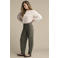 Red Button high waist barrel broek - groen