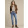 Red Button barrel jeans - stonewashed