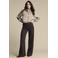 Red Button wide leg jeans - donkerbruin