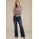 Red Button wide leg jeans - donkerblauw