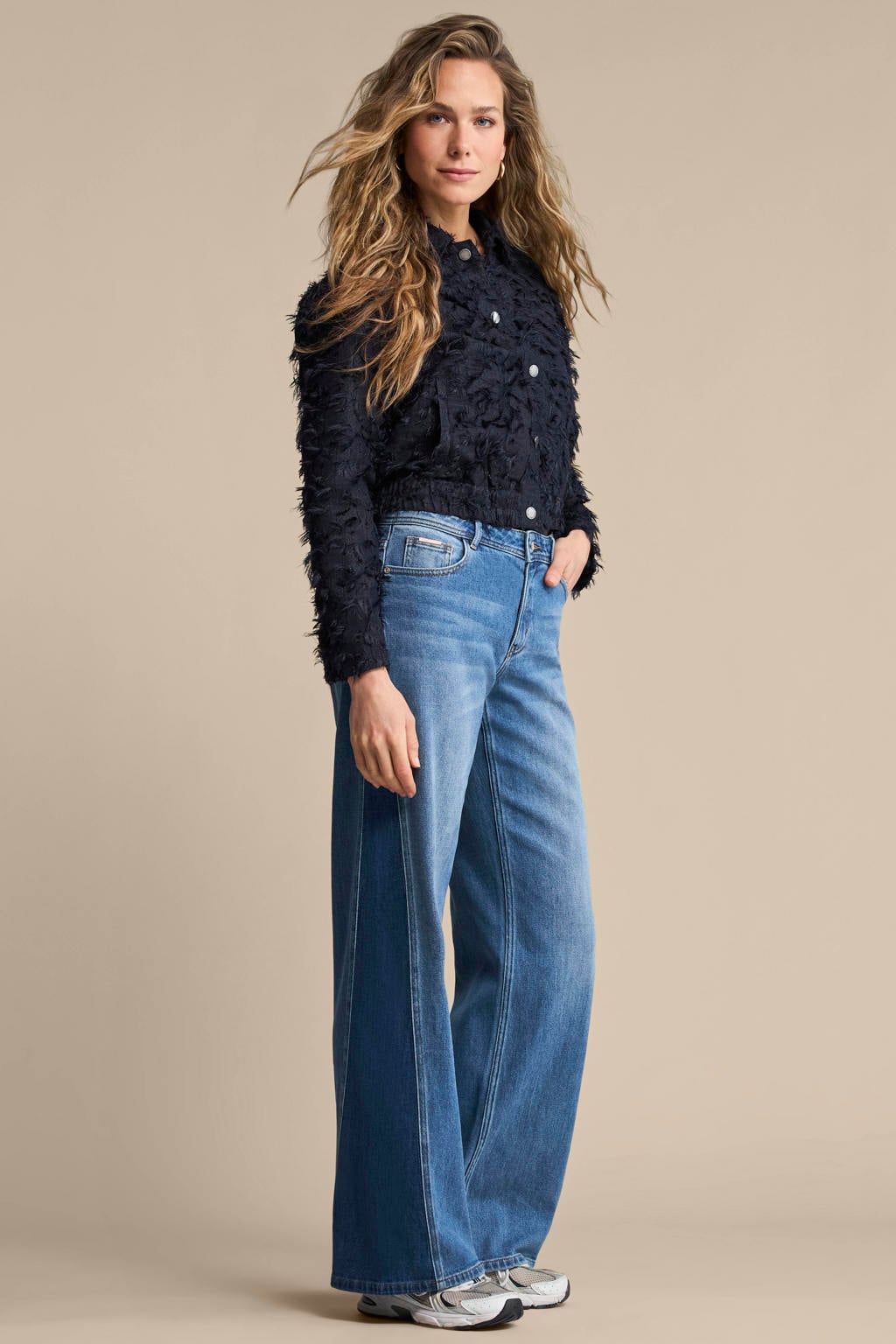 Red Button high waist wide leg jeans - midstoneused