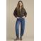 Red Button regular waist barrel jeans - mediumblauw