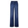 gardeur denim wide leg broek - donkerblauw
