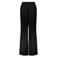 gardeur wide leg broek met wol - zwart