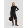 Ruby gedrapeerde jersey top zwart